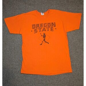 Vintage Oregon State University Beavers Baseball T Shirt Short Sleeve Mens Large